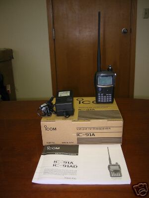 Icom ic-91A dual band handheld transceiver