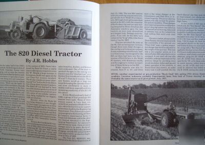 John deere model 820 diesel tractor green magazine jd r