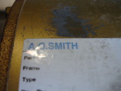 New a. o. smith R338 10 hp pool pump motor 3 phase 