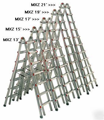 New little giant 17 skyscraper mxz stepladder ladder