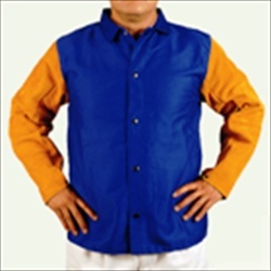 New wise weldas proban fr jacket s-xl blue leather