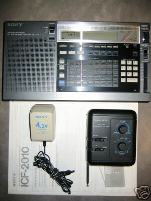 Sony icf 2010 extremely rare short wave portable radio