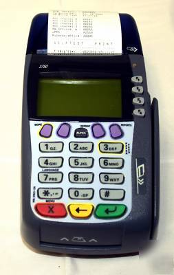 Verifone omni 3750 credit card single comm 4-meg dial