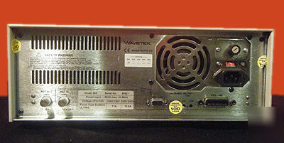 Wavetek 395-001 arbitrary waveform generator (reduced )