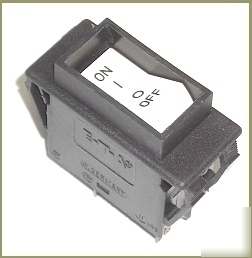 10 e-t-a 6-amp/250V on/off panel mount rocker switches