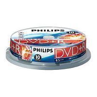 10 philips 8X dual / double layer 8.5GB dvd+r - awesome