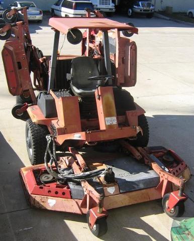 1991 toro groundsmaster 580-d 16 ft cut rotary mower