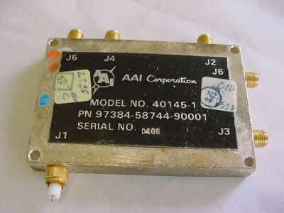 Aai corporation model no. 40145-1 pn 97384-58744-90001