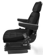 Air adjustable seat for cab tractor and semi trucks