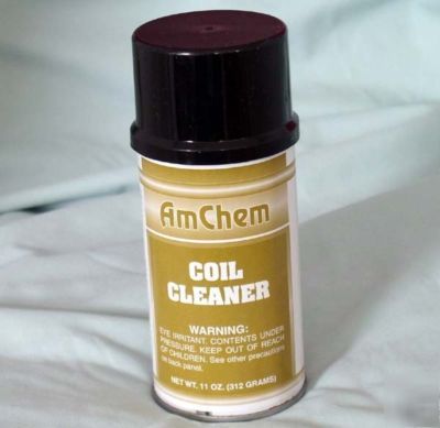Case of 12 - amchem coil cleaner solvent hvac condenser