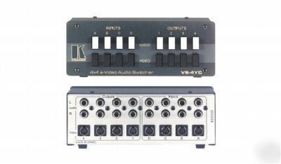 Kramer electronics vs-4YC 4X4 yc audio mech switcher