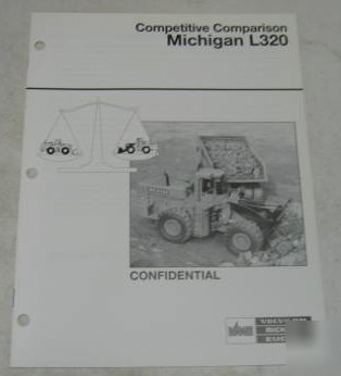 Michigan 1986 L320 competitive comparison brochure