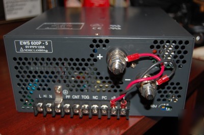Nemic lambda ews 600P 5V 120A 100-240V ac power supply