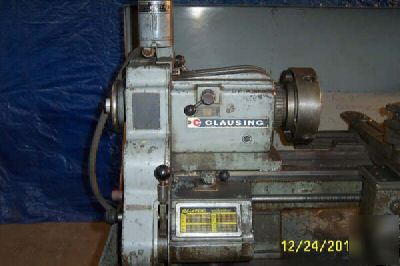 Clausing lathe toolroom gear head machine