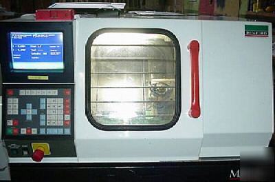 Cnc lathe,denford mirac compact with discs & manuals 