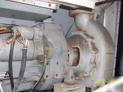 Diesel powered gorman-rupp water pump
