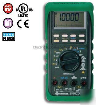 Greenlee dm-810 industrial rms digital multimeter DM810