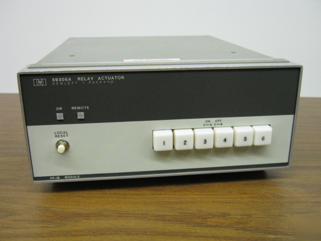 Hp agilent 59306A hpib relay actuator