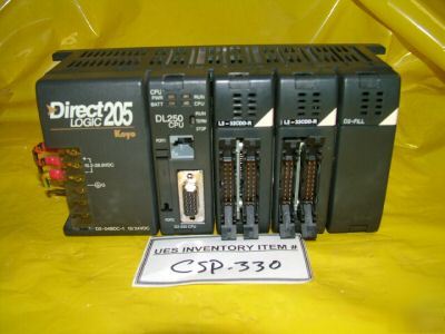 Koyo direct logic 205 D2-04BDC-1 with DL250 cpu 