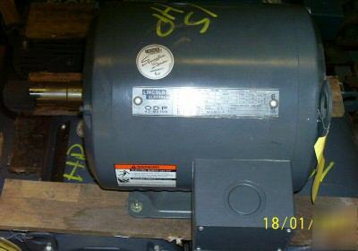 New ~lincoln electric 15 hp odp motor~254T~3 ph~1755 rpm
