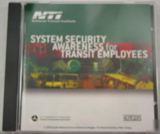 System security awareness for transit employees cd rom