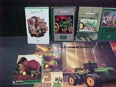 Vintage john deere catalog huge lot old toys tractor