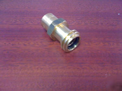 New propane forklift tank male connector rego 7141M 