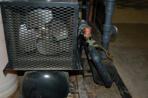 10 ton chiller; heat exchanger; evaporator fan, cooling