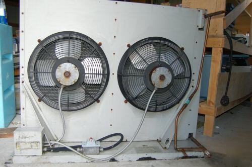 10 ton chiller; heat exchanger; evaporator fan, cooling