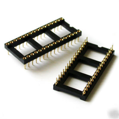 10PCS,32 pin gold dip ic socket panel adapter swap