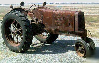 1936 oliver hart parr 70 tractor 