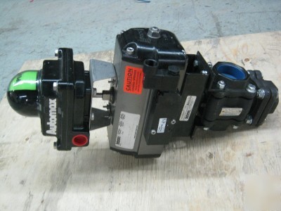 Automax SNA100C10 fccw rotary actuator w/ habonim valve