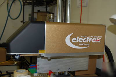Electrox scorpion rapide ii 20 watt fiber laser marker 