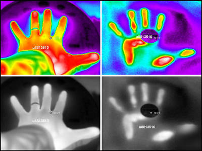 Fluke thermal imaging imager camera night vision flir