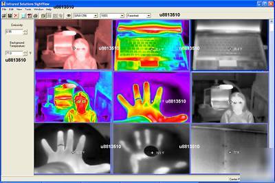 Fluke thermal imaging imager camera night vision flir