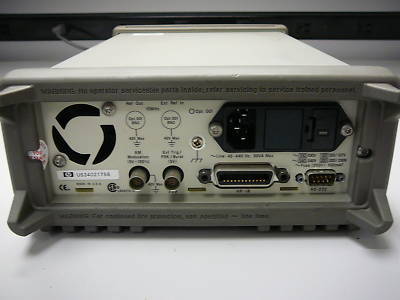 Hp 33120A 15 mhz arb waveform generator *calibrated*