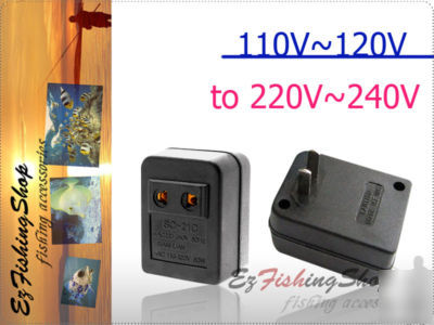 Local power 110V to item 220V voltage converter 50W us