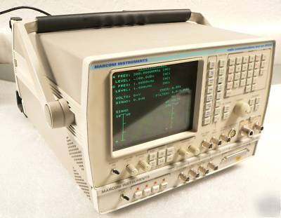 Marconi instruments radio communications test set opt 6