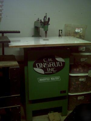 Onsrud inverted router model 2003 rarely used