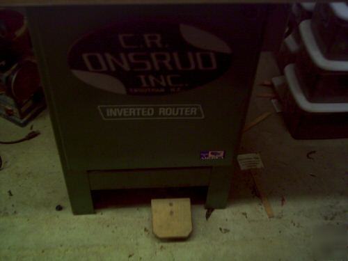 Onsrud inverted router model 2003 rarely used