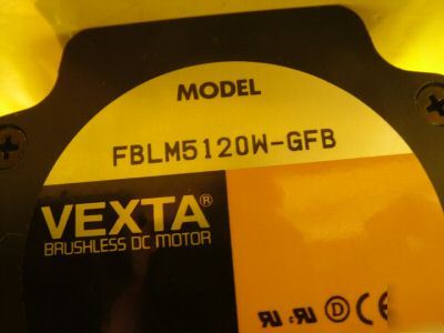 Vexta fbl ii brushless dc control system FBL5120AW-15