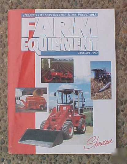 1992 farm equipment showcase