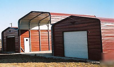 Barn or carport and garage combo 58X21 installed 