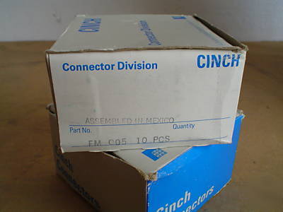 Cinch connectors fm 005 14 pcs 232 21 25 005