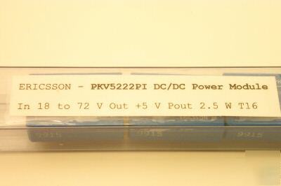 Dc/dc power modules - ericsson = qty 9