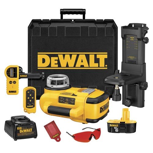 Dewalt DW079KD hd 18V self-level cordless rot laser kit