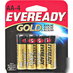 Energizer AA4 eveready aa alkaline battery AA4 eveready