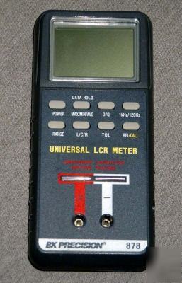 Like new bk precision 878 universal lcr meter 