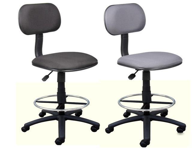 New black or gray drafting bar counter stools chairs