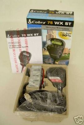 New brand cobra 75 wx st cb radio - compact w/ weather